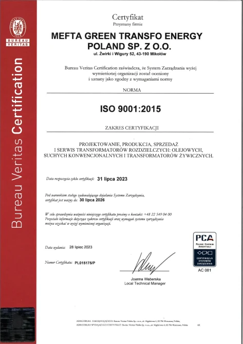 ISO 9001 2015 PL